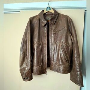 Vintage RARE Calvin Klein leather jacket
